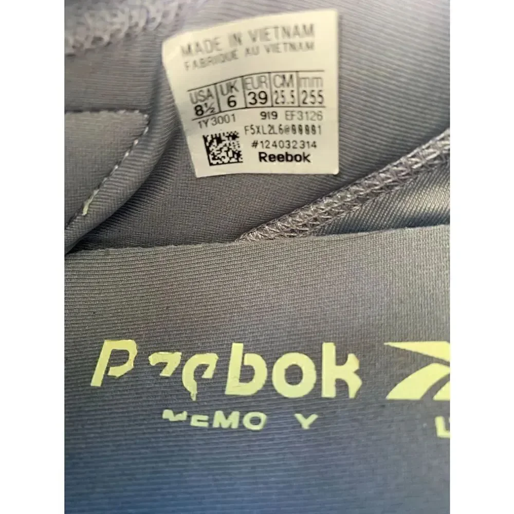 Reebok Womens Ever Road DMX 2 EF3126 Gray Running Shoes Sneakers Size 8.5